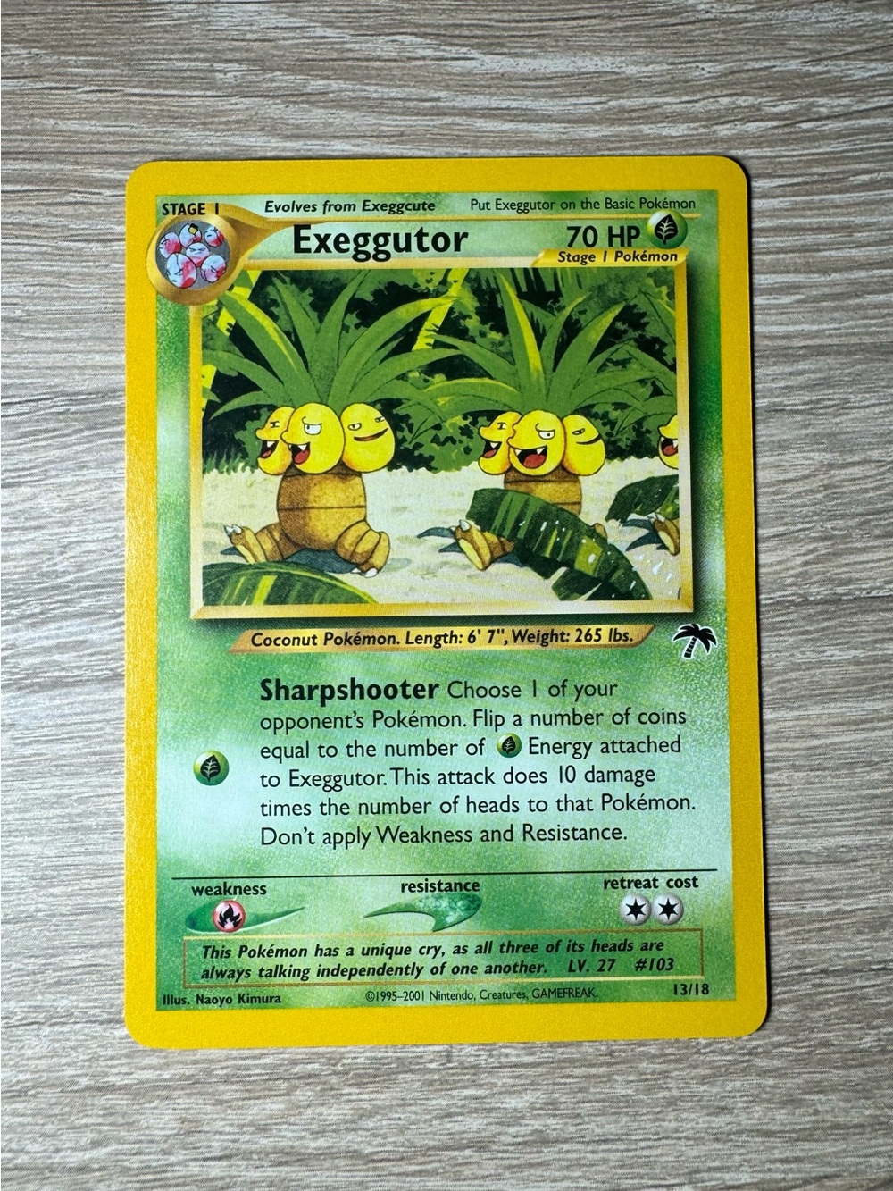 Exeggutor #13/Pokemon Southern Islands